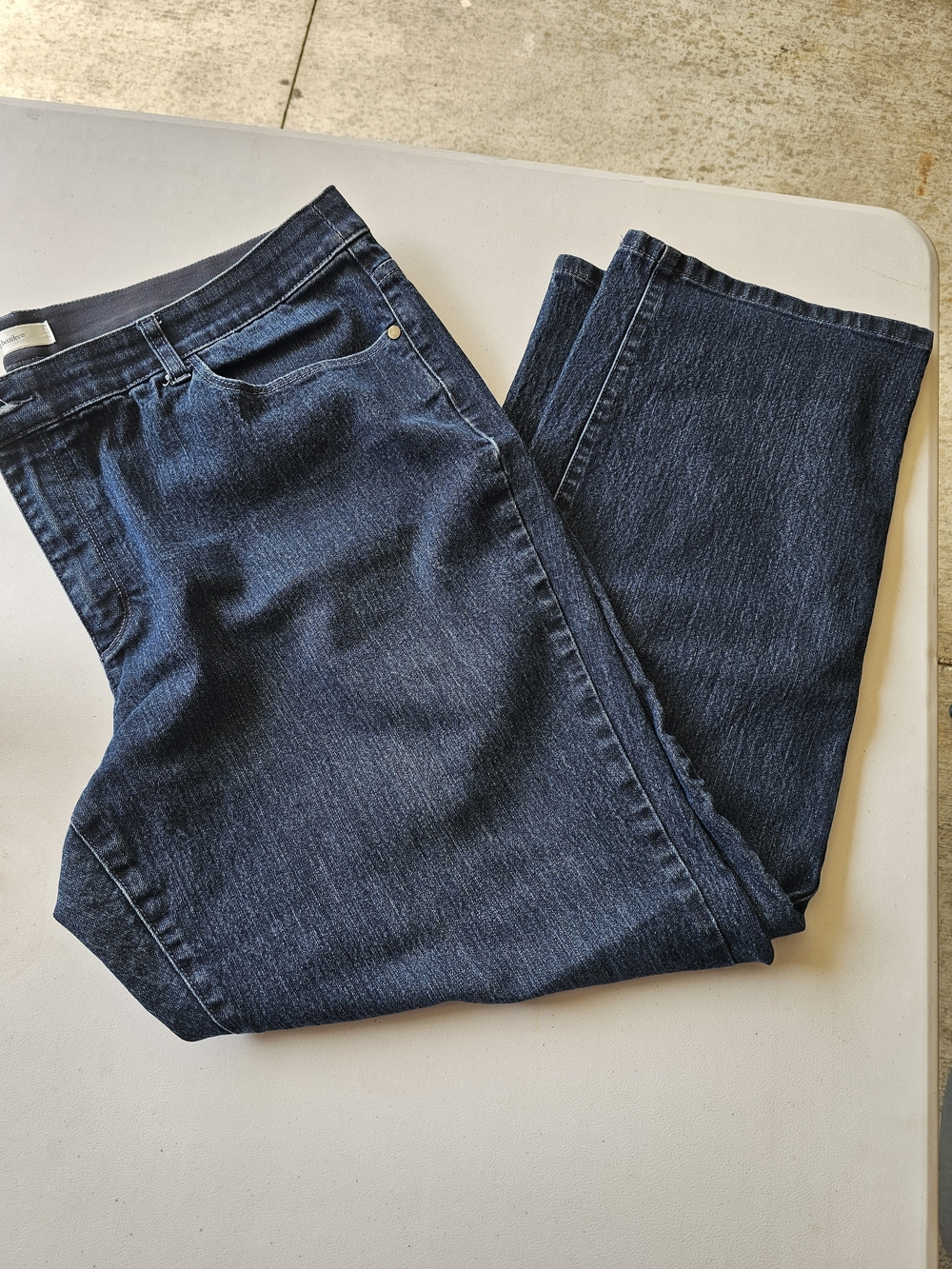 CJ Banks Women's Dark Blue Jeans